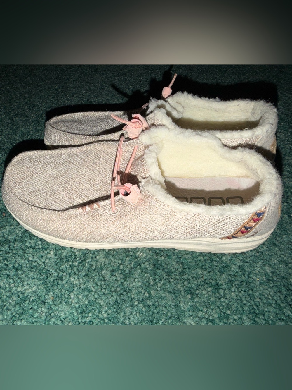 Hey Dude Women's Slip-On Moccasins - Pale Pink